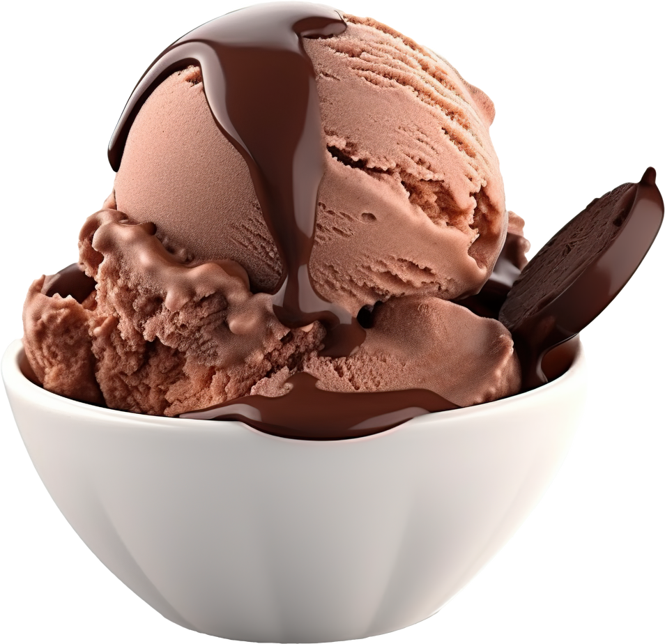 Chocolate brownie ice cream